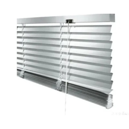 Gardinia venecijaner, aluminijum, bela, 120x240 cm