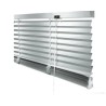 Gardinia venecijaner, aluminijum, bela, 120x240 cm