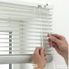 Gardinia venecijaner, aluminijum, bela, 120x240 cm