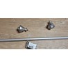 Amazon Basic garnišna sa oblik. krajevima, 91-182 cm, nikl