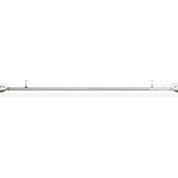 Amazon Basic garnišna sa oblik. krajevima, 91-182 cm, nikl