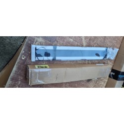 K-home Pisa Klemmfix plisirana roletna, antracit, 45x210 cm