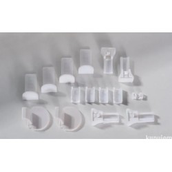 K-home Pisa Klemmfix plisirana roletna, antracit, 45x210 cm