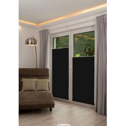 K-home Pisa Klemmfix plisirana roletna, antracit, 45x210 cm