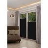 K-home Pisa Klemmfix plisirana roletna, antracit, 45x210 cm