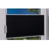 K-home Pisa Klemmfix plisirana roletna, antracit, 45x210 cm