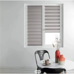 Douceur d'interieur zebra roletna, taupe,45x180cm, poliester