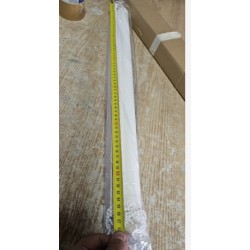 Blindecor Aure roletna,bez bušenja, prozirna,67x180cm,p.bela
