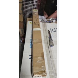 Blindecor Aure roletna,bez bušenja, prozirna,67x180cm,p.bela