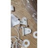 Amazon Basics roletna za zamračivanje, 86x150cm, bela