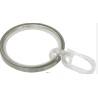 GARDINIA prstenovi 10 kom, šir.4mm, metal za garnišne pr.25m