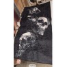 Mani Textile Skull staza, 80x150, crna, poliester