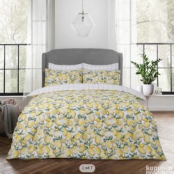 Sleepdown posteljina Lemon Yellow, 200x200cm, polipamuk P87