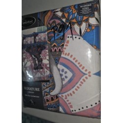 Sleepdown ElephantMandala, pink/plava,230x220cm,polimpam.P91