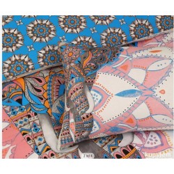 Sleepdown ElephantMandala, pink/plava,230x220cm,polimpam.P91