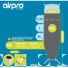 AirPro 6-slojna navlaka za dasku za peglanje, XXL,antracit