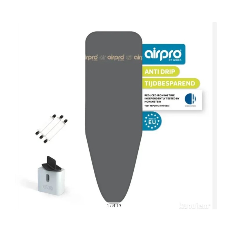 AirPro 6-slojna navlaka za dasku za peglanje, XXL,antracit AirPro 6-slojna navlaka za dasku za peglanje, XXL,antracit
