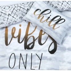 Sleepdown Chill Slogan, 200x200cm,polimpamuk, P96
