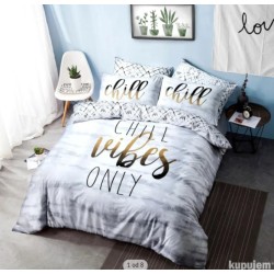 Sleepdown Chill Slogan, 200x200cm,polimpamuk, P96