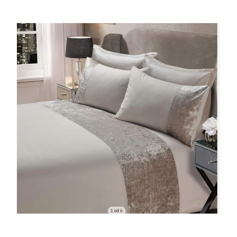 SiennaHome Crushed Velvet, natural, 228x218cm, poliester,P97 SiennaHome Crushed Velvet, natural, 228x218cm, poliester,P97