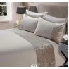 SiennaHome Crushed Velvet, natural, 228x218cm, poliester,P97