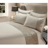 SiennaHome Crushed Velvet, natural, 228x218cm, poliester,P97