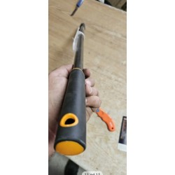 Fiskars QuikFit 1000664 drška, 84 cm, aluminijum, crna/nar.