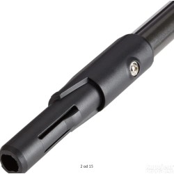 Fiskars QuikFit 1000664 drška, 84 cm, aluminijum, crna/nar.