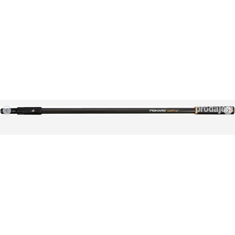 Fiskars QuikFit 1000664 drška, 84 cm, aluminijum, crna/nar.