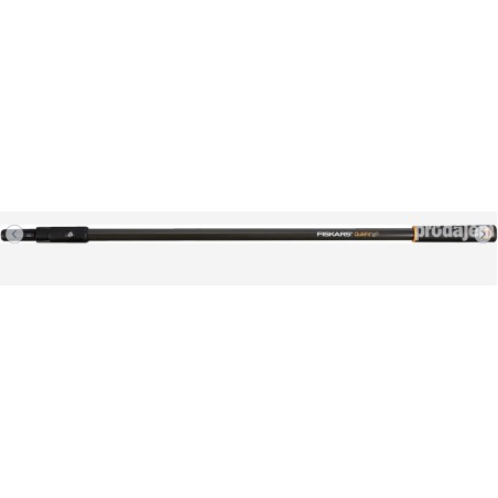 Fiskars QuikFit 1000664 drška, 84 cm, aluminijum, crna/nar.