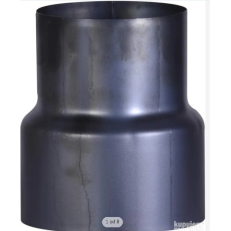 FIREFIX O120/R redukcija cevi za peć, sa prečn. 120 na 100mm