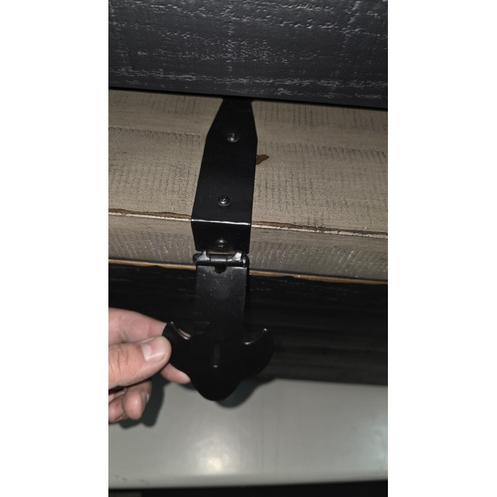 Set rustičnih drvenih škrinja (2 kom) – dekorativne kutije za odlaganje, drvo jele