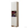 Pelipal Rom visoki ormar,bela sjaj/Sanremo hr, 195.5x50x33cm