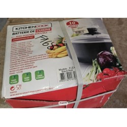 KitchenCook 10-kom FLEX set posuđa,može na indukciji