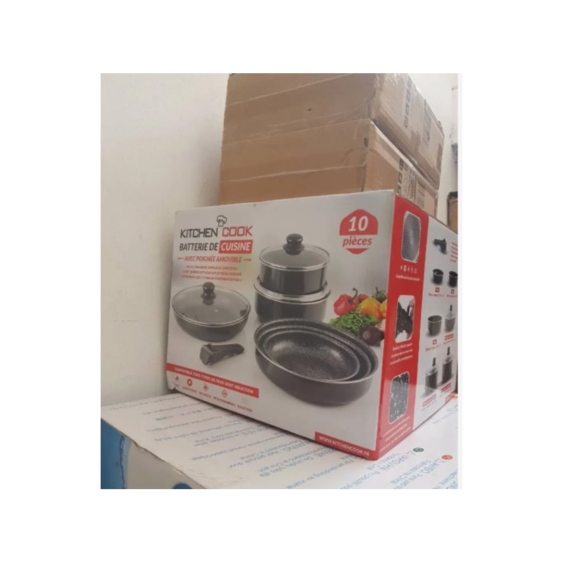 KitchenCook 10-kom FLEX set posuđa,može na indukciji KitchenCook 10-kom FLEX set posuđa,može na indukciji