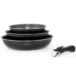 Arthur Martin set od 3 tiganja, 20/24/28cm + ručka, i na ind