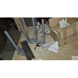 HEIMSTARK set od 4 nogara podesive visine, 52-75cm, čelik