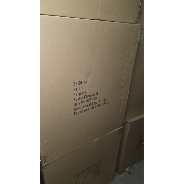 Komoda sa 4 fioke, drvo malezijske toploe/MDF, moderan dizajn, 66 x 36 x 73 cm