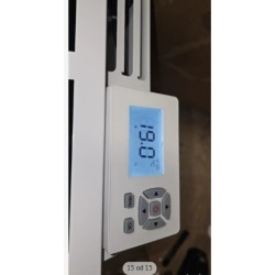 Kalia električni keramički stakleni radijator, 1000 W, bela