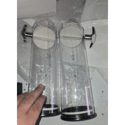 Relaxdays dupli dispenzer za žitarice,crna/srebrna,14x28x41c