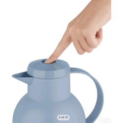 Emsa Samba izolaciona posuda, 1 L, puder plava, QuickPress