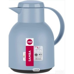 Emsa Samba izolaciona posuda, 1 L, puder plava, QuickPress