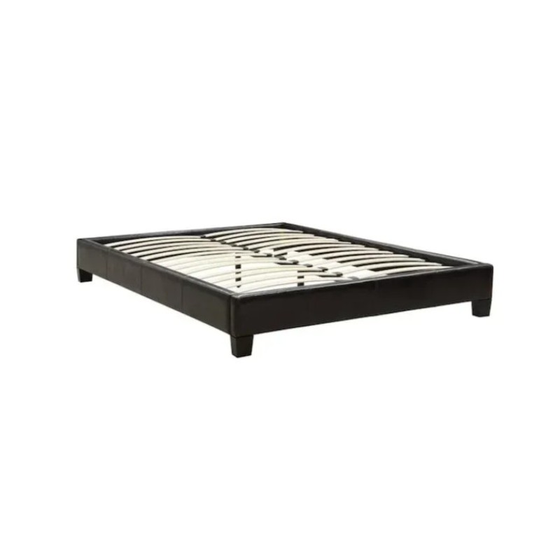 Platfrom baza kreveta sa letvicama za dušek 135x190cm, crna Platfrom baza kreveta sa letvicama za dušek 135x190cm, crna