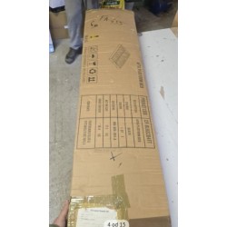 Platfrom baza kreveta sa letvicama za dušek 135x190cm, crna