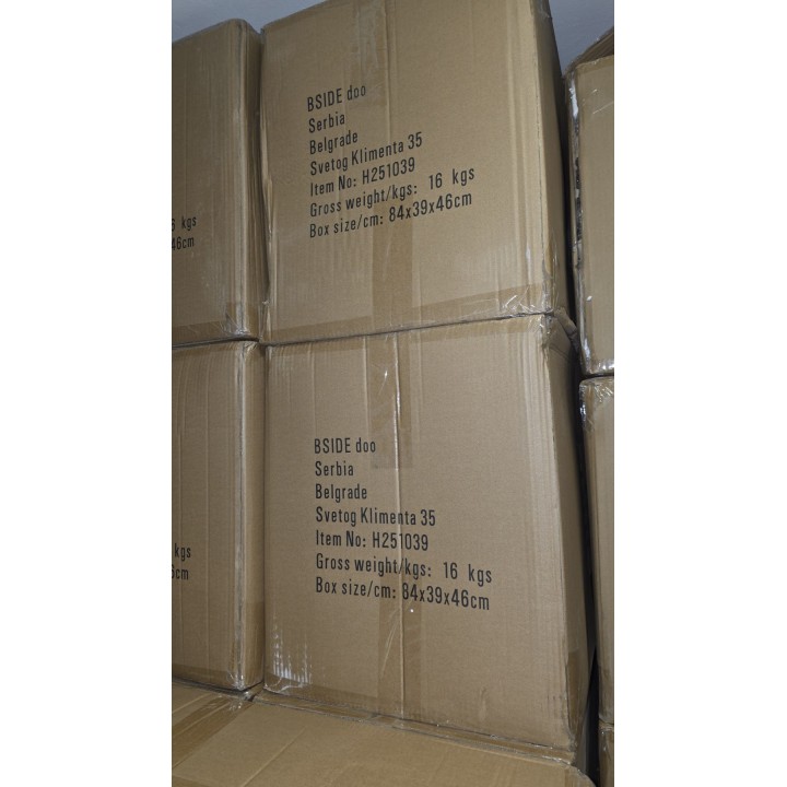 Drvena konzola sa 6 fioka 81x36x79 cm – Industrijski stil