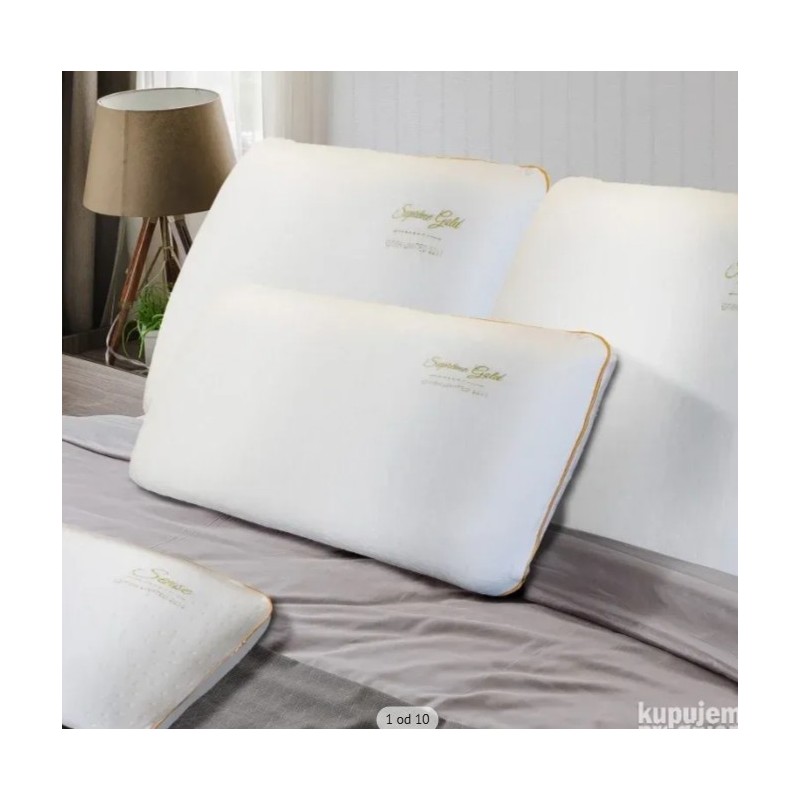Sampur Supreme Gold jastuk 30x50 cm, viskoelast.memor.pena Sampur Supreme Gold jastuk 30x50 cm, viskoelast.memor.pena