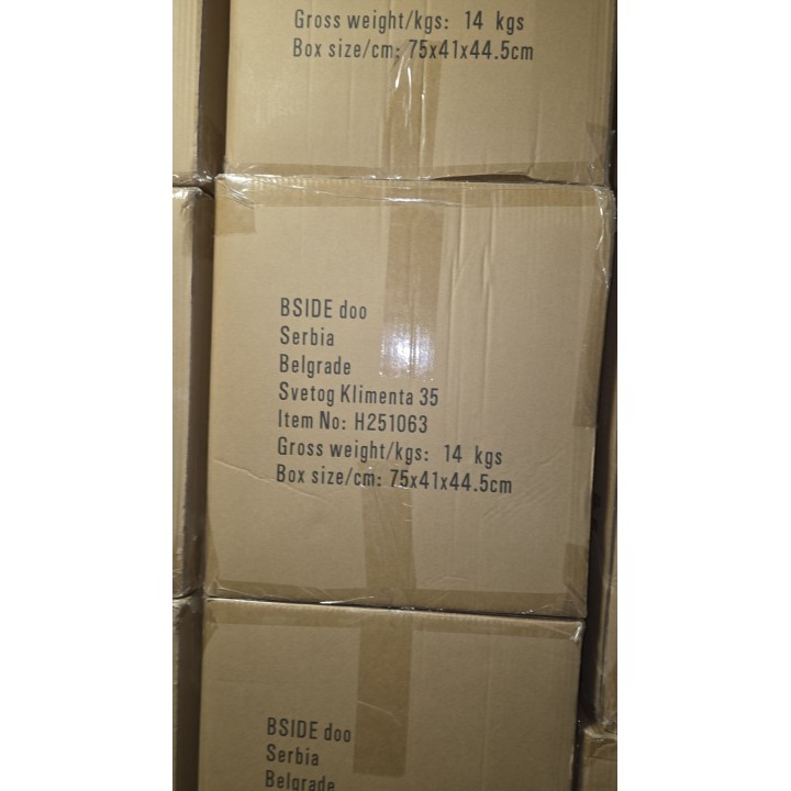 Set rustičnih drvenih škrinja (2 kom) – dekorativne kutije za odlaganje, drvo jele