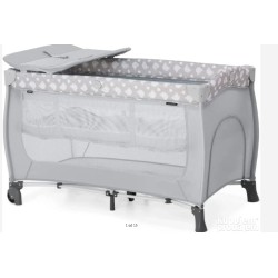 Hauck Sleep N Play Center prenosivi krevetac, Teddy Grey