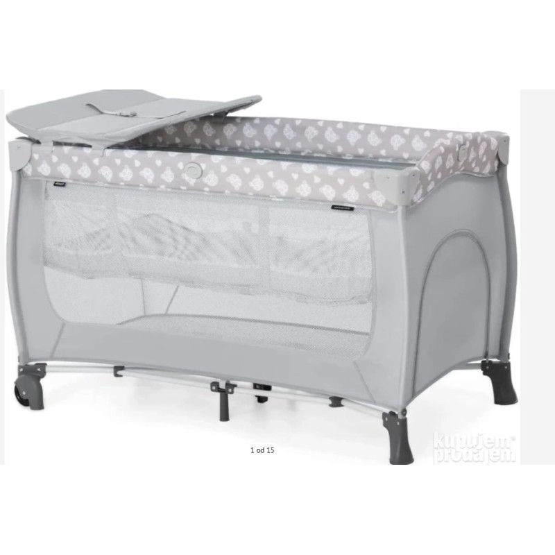 Hauck Sleep N Play Center prenosivi krevetac, Teddy Grey Hauck Sleep N Play Center prenosivi krevetac, Teddy Grey