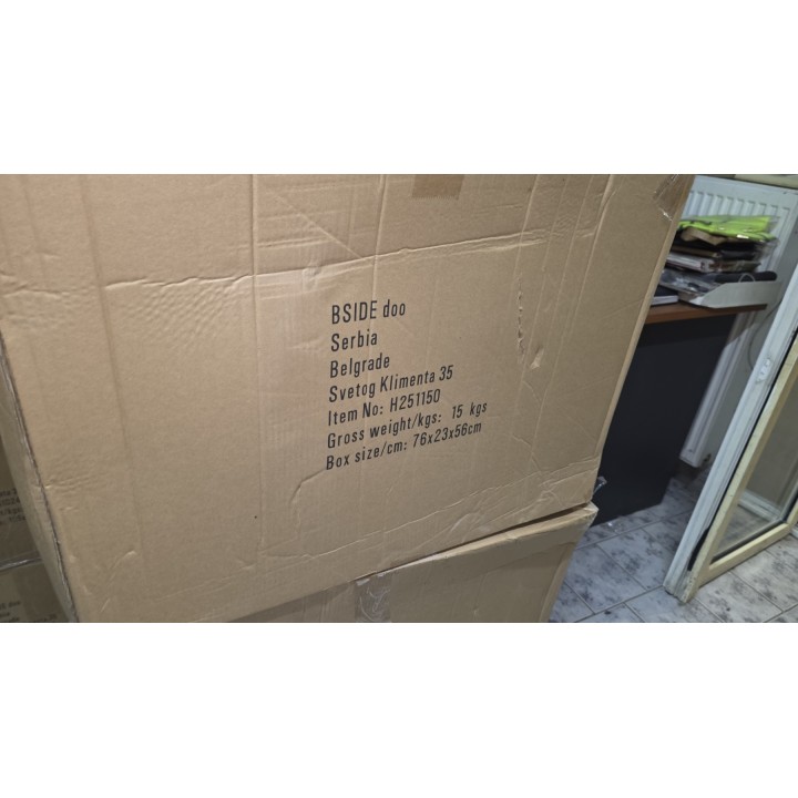 Okrugla zidna polica akacija i metal 55.5 cm – dekorativna polica za zid